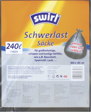 Pytle na suť 240l Pytle na suť 240l