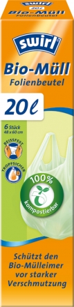 BIO kompostovatelné pytle s uchy BIO kompostovatelné pytle s uchy